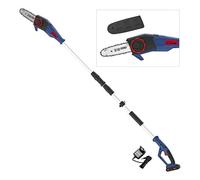 Güde 58594 - Sega telescopica a batteria AST 18-201-05 (18 V, agli ioni di litio, Easy Energy-Exchange, batteria e caricatore)