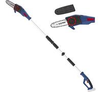 Güde 58595 - Sega a catena telescopica a batteria AST 18-0 (18 V, sistema di serraggio a catena, catena Oregon e spada, tracolla)