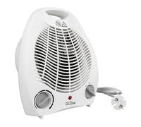 Güde 85175 Termoventilatore GH 2000 (2000 W, 2 livelli (1000/2000 W), funzione ventilatore, potenza del ventilatore 75 m³/h, termostato continuo, protezione da surriscaldamento e ribaltamento,