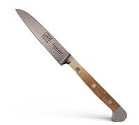Güde Alpha Barrel Oak Coltello da cucina con manico in quercia, Adulto, Quercia, Lunghezza lama 9 cm