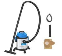 Güde 12 L 17000, Aspirapolvere a Secco GNTS 12L, Blu, Argento, Nero, 28 x 29 cm