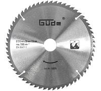 Güde Carbide lama 210x30mm con 60 denti