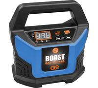 Güde Caricabatterie automatico GAB 12 V-15 A-BOOST (caricatore automatico per batterie inverter, per tutte le batterie da 12 V, 2 - 400 Ah, indicatore LED, funzione BOOST come avviamento,