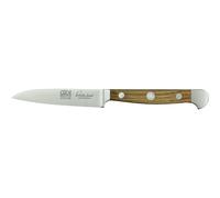 Güde Alpha Barrel Oak Coltello da cucina con manico in quercia, Adulto, Quercia, Lunghezza lama 9 cm
