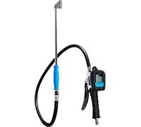 Güde Gonfiatore digitale per pneumatici V 12 PRO (display multifunzione, pressione di esercizio 0-12 bar, valvola di scarico dell'aria dosabile, calibrabile, spina valvola Michelin, per misurazioni e