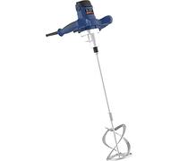 Güde Agitatore GRW 1400 (1400 W, regolazione elettronica continua della velocità nel manico 0-760 1/min, ingranaggio metallico, ergonomico, attacco agitatore M14, agitatore ø 140 mm per materiali da