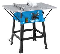 Güde GTK 2000.1 - Sega circolare da tavolo, 230 Volt, 2000 Watt, 4800 giri al minuto, altezza di taglio 8,7 centimetri, lama in metallo duro 25 centimetri, tavolo 63 x 54 centimetri, attacco di