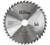 Güde Lama in metallo duro - 210x30mm con 40 denti