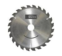 Güde Lama per sega circolare HM, 200 x 16 x 24Z, per sega circolare da tavolo, lama per sega per legno, metallo duro