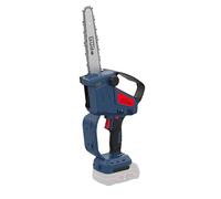 Güde Mini motosega a batteria GMK 18-0 (18 V, motore brushless, lubrificazione automatica della catena, sistema di serraggio senza attrezzi, lunghezza di taglio 130 mm, protezione di sicurezza della
