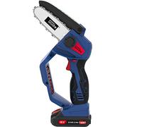 Güde Mini motosega a batteria MK 18-201-05 (18 V, Easy Energy-Exchange, lunghezza di taglio 12,7 cm, lunghezza della spada 15,8 cm, velocità della catena massima di 6,7 m/s, 28 pezzi, con batteria da
