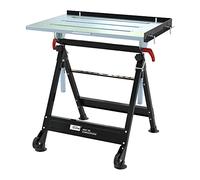 Güde MSKT 760 - Tavolo pieghevole per saldatura portatile (piattaforma di lavoro zincata (76 x 51 cm), peso massimo 150 kg, regolabile in altezza in 4 posizioni, orientabile a 90°, barra degli