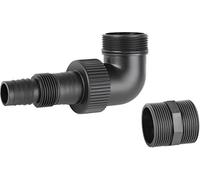 Güde Raccordo Pompa 1 1/4 AG (Adatto per Tubo Ø 25 mm o 32 mm o Raccordo avvitato 1" Filettatura Esterna o 1 1/4" Filettatura Esterna)