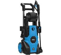Güde Rondella ad alta pressione GHD 2100-165 (230 V, 2100 W, pressione massima 165 bar, 432 l/h max. trasportatore, tubo HD da 6 m su avvolgitubo, pistola ad alta definizione con variolanza, spazzola,