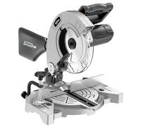 Güde Sega a testa tonda GKS 2134.1 (230 V, 1100 W, 5500 1/min, velocità del motore, diametro della lama di 210 mm, testa girevole fino a 45°, area di taglio (a 90°/90°) 60 x 120 mm, scala graduata