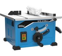 Güde Sega circolare da tavolo GTK 2100.1 (1200 W, TÜV/GS, 2950 1/min, altezza di taglio 45 mm, lama HM Ø 210 mm, attacco angolare e parallelo, attacco per impianto di aspirazione, protezione lama