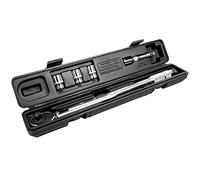 Güde Set di chiavi dinamometriche (5 pezzi), 1/2" con 3 inserti per chiavi a bussola e prolunga, campo di regolazione: 40-210 Nm, argento, 39010