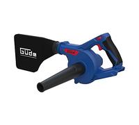 Güde Soffiatore a batteria e tettarella Bus 18 - 0 (18 V, agli ioni di litio, soffiatore per foglie, aspiratore per officina, velocità di soffiaggio fino a 270 km/h, flusso d'aria: 156 m³/h)