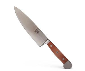 Güde Solingen - Coltello da Cuoco Piccolo forgiato, 16 cm, Legno di Pero, Alpha-BIRNE - Coltelli da Chef, Doppio Collarino, Fatto a Mano in Germania