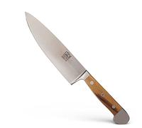 Güde Solingen - Coltello da cuoco piccolo forgiato, 16 cm, legno d'ulivo, ALPHA-OLIVE - Coltelli da Chef, doppio collarino, fatto a mano in Germania