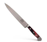 Güde Solingen - Coltello da prosciutto forgiato, 21 cm, micarta, ALPHA-MIKARTA - Coltello per triniciare, doppio collarino, fatto a mano in Germania