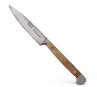 GÜDE Solingen - Coltello per lardellare forgiato, 8 cm, legno di quercia barile, ALPHA-FASSEICHE - doppio collarino, fatto a mano in Germania