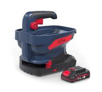 Güde Spargitore Universale a Batteria Gus 18 - 201 - 05 (18 V, Li-Ion, 5 m di Larghezza, 6 Livelli di velocità, 8 Livelli di dispersione, 6 Angoli di Diffusione, Attacco da 3,3 Litri, con Batteria da