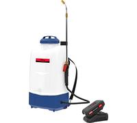 Güde Spruzzatore posteriore a batteria SG 18 - 201 - 23 R (18 V, serbatoio da 15 l, lancia a spruzzo telescopica 600 - 1000 mm in alluminio, tracolla, ugello in ottone regolabile per getto di