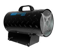 Güde Ventola di riscaldamento a gas GGH 30 R (220-240 V, 18000-30000 W, potenza di riscaldamento 1000 m³/h, controllo del riscaldamento continuo (15477-25795 kcal/h), accensione piezoelettrica,