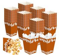 Gueevin Cielito Lindo - 100 scatole per popcorn, decorazione per feste a tema messicano, in terracotta, per feste a tema messicano, Cielito Lindo, baby shower