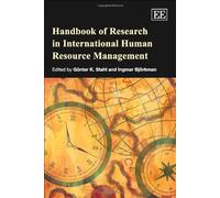 Günter K. Stahl Handbook of Research in International Human R (Copertina rigida)
