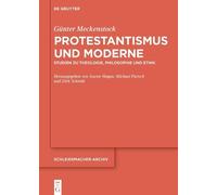 Günter Meckenstock Protestantismus und Moderne (Copertina rigida)