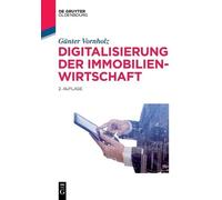 Günter Vornholz Digitalisierung Der Immobilienwirtschaft (Tascabile)