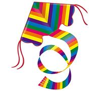 Aquilone statico monofilo gnther flugspiele rainbow larghezza estensione 970 mm