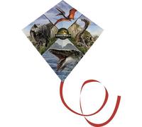 Günther Flugspiele 1165 Monofilo Aquilone statico Jurassic Word 2 in 1 Larghezz