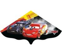 GÜNTHER FLUGSPIELE 1182 - Aquilone per bambini Disney Cars Lightning McQueen, pronto al volo, aquilone monofilo in robusto foil per bambini dai 4 anni in poi