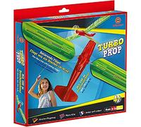 Günther Flugspiele 1333 - Aquilone Turboprop, Aquilone a Forma di Aeroplano con carrucola, Corda da 100 m, Circa 48 x 21 cm, Adatto a Bambini a Partire dai 6 Anni.
