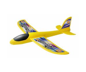 GÜNTHER FLUGSPIELE 1509 - Aliante da Lancio Hyper Glider, ca. 36 x 35 cm, Gioco da Lancio in Schiuma, Giocattolo Volante per Bambini dai 4 Anni in su