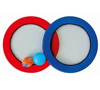 Paul Günther 1561 - Palla da salto, gioco di abilità 2 in 1, palla e dischi da lancio utilizzabili separatamente, diametro circa 30 cm, per bambini a partire da 5 anni, ideale come regalo