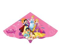 Paul Günther 1190 - Aquilone per bambini con motivo delle principesse Disney, aquilone a linea singola in robusto foil di PE, per bambini a partire dai 4 anni, dimensioni circa 115 x 63 cm