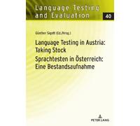 Günther Sigott Language Testing in Austria: Taking Stock / Sp (Copertina rigida)