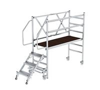Günzburger Steigtechnik - Piattaforma di montaggio con accesso alle scale