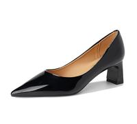 Gueploer Tacchi Alti da Donna, Décolleté con Punta per Feste, Scarpe con Tacco a Blocco da 5,5 cm per la Vita Quotidiana e L'Ufficio,Nero,38 EU