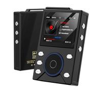 Gueray Lettore MP3 HIFI 16GB con Bluetooth 5.3 - Lettore Audio Digitale Alta Risoluzione Senza Perdita, Supporto Radio FM, Registratore Vocale, Scheda di Memoria da 64GB (Espandibile fino a 256GB)