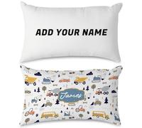 Guerity Federa per cuscino personalizzata con nome, 30 x 50 cm, federa per cuscino personalizzata con nome, decorazione per la casa, regali per amore ricordo coppia (nome A)