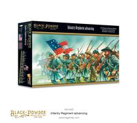 Guerra Civile Americana Fanteria Reggimento IN Avanzamento - Warlord Games