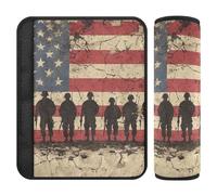 Guerra del Vietnam Veterans Day Army War 2 Pack cintura di sicurezza Stop cintura di sicurezza taglio nel collo per borsa forro para cinturon de seguridad