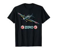 Guerra Mondiale 2 Aerei Giapponesi Zero Fighter Maglietta
