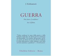 Guerra. Può finire il conflitto? Sul conflitto-Krishnamurti, Jiddu-Copertina fle