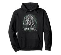 Guerra vichinga Cinghiale Norreno Berserker Battaglia Raid Felpa con Cappuccio